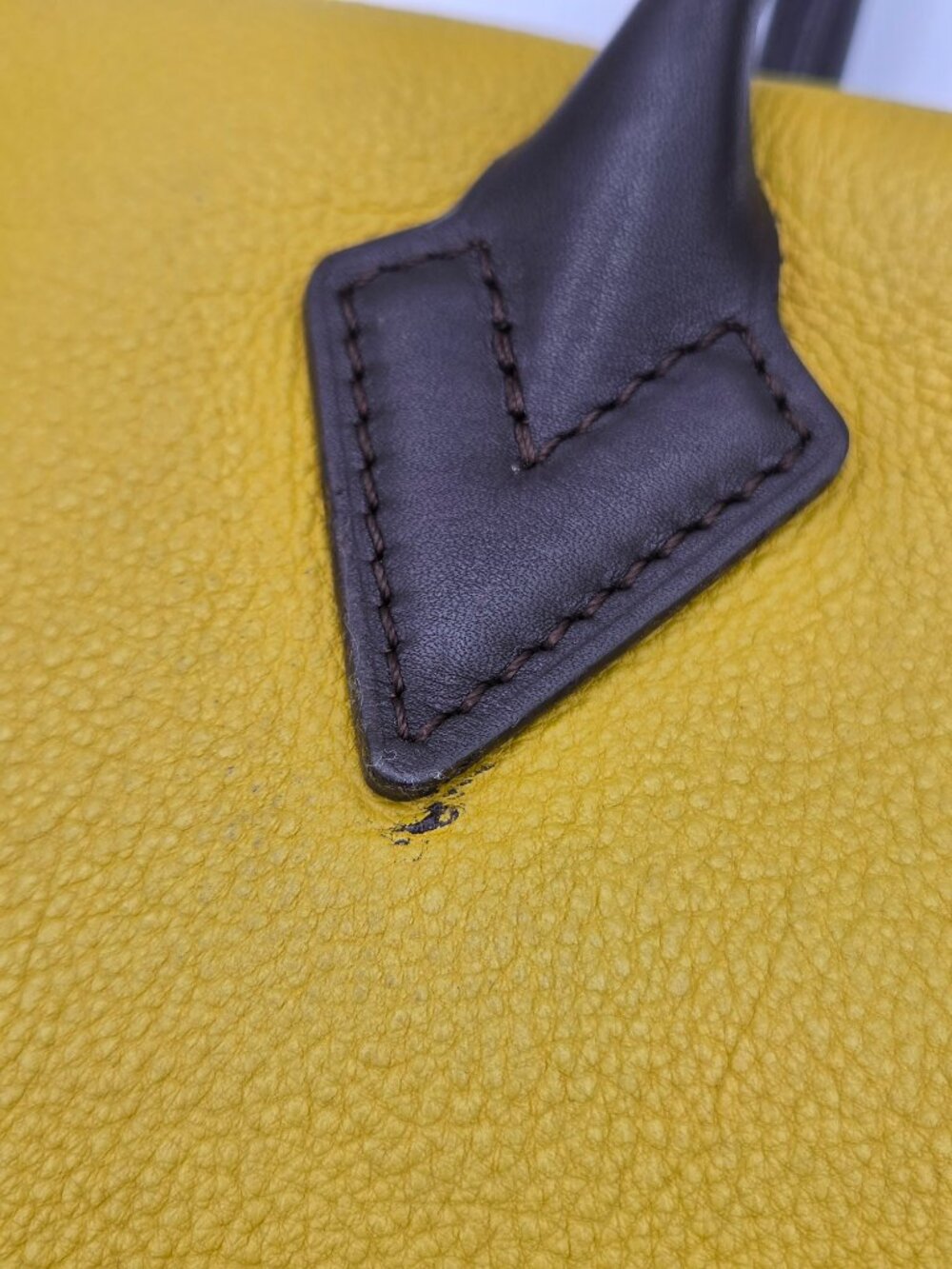 Louis Vuitton Veau Cachemire Tote W PM – Pistache | Grained Calfskin Leather - Picture 10 of 15